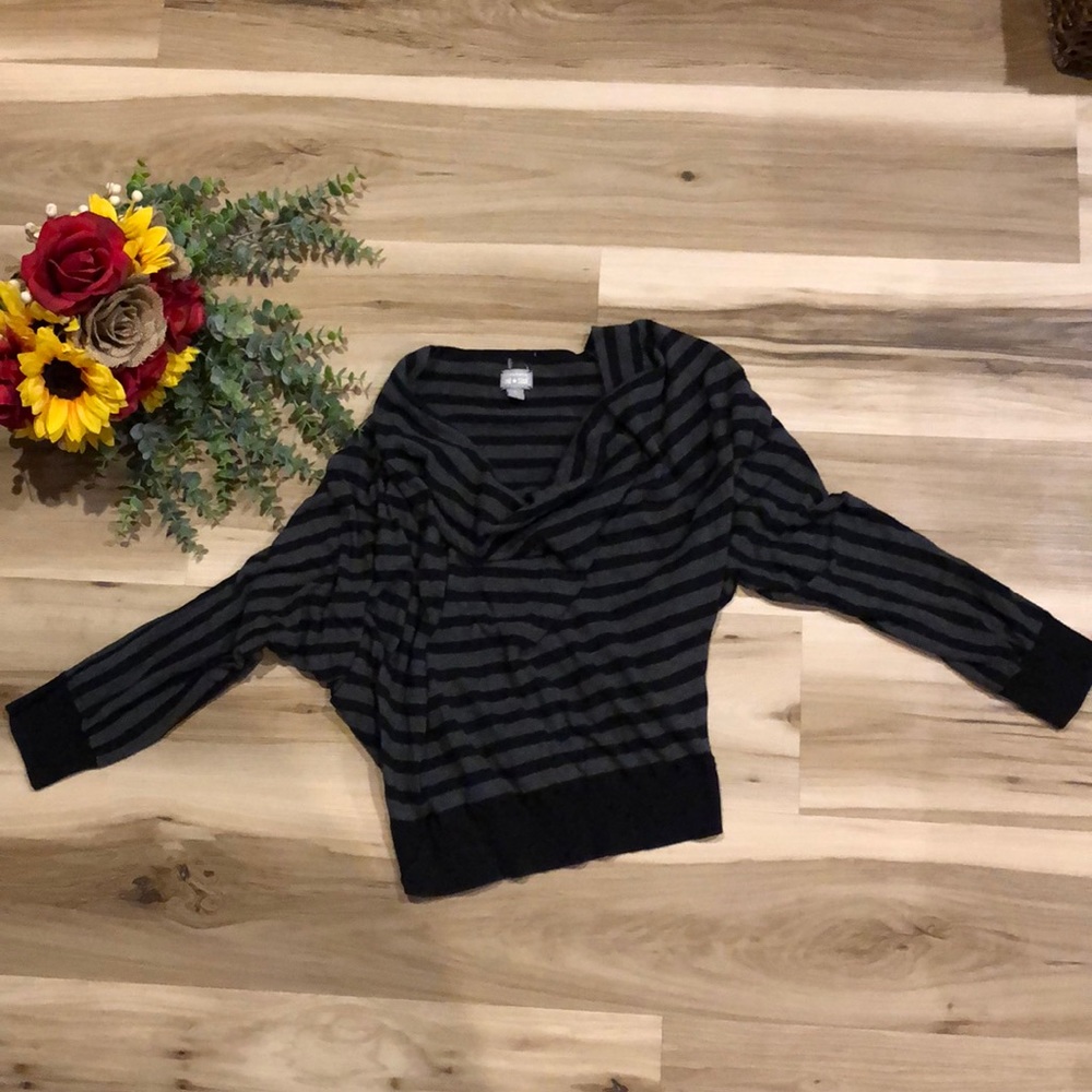 Converse asymmetrical sweater.
